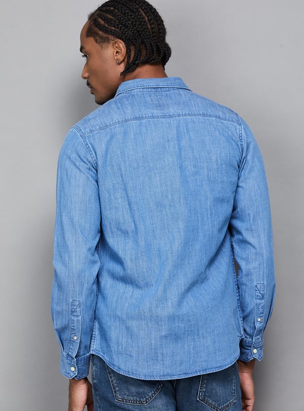 SPYKAR Solid Regular Fit Shirt
