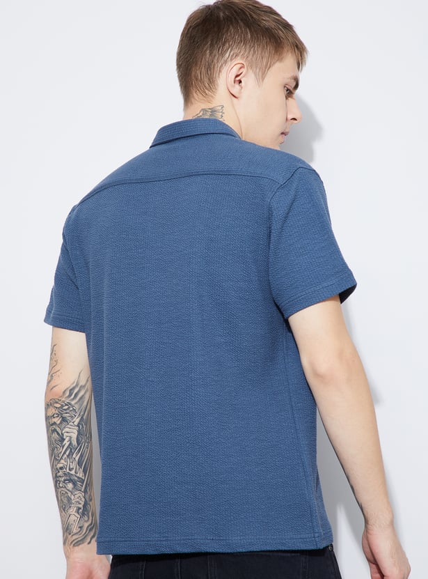FAME FOREVER Knit Smart Fit Shirt