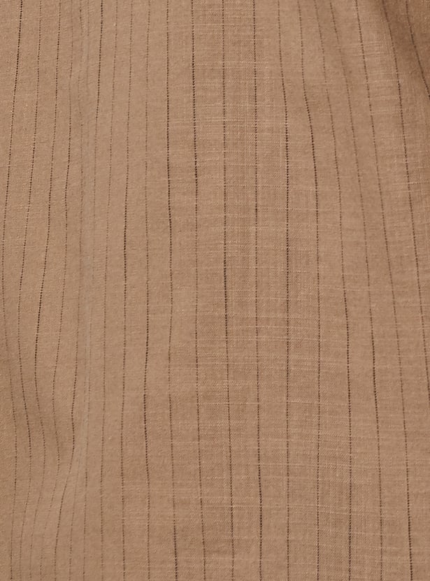 FAME FOREVER Striped Regular Fit Shirt