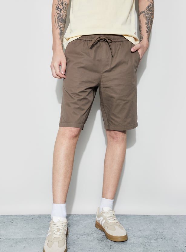 FAME FOREVER Solid Shorts