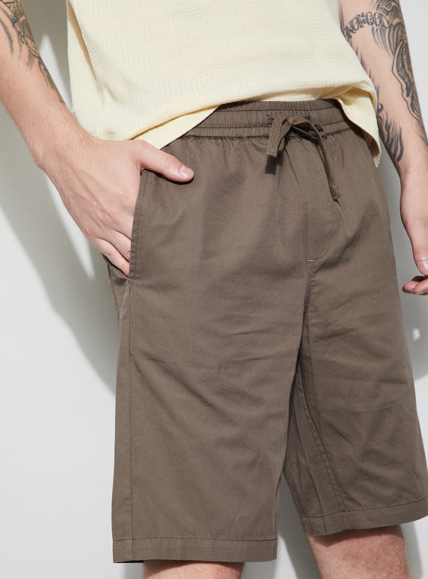 FAME FOREVER Solid Shorts