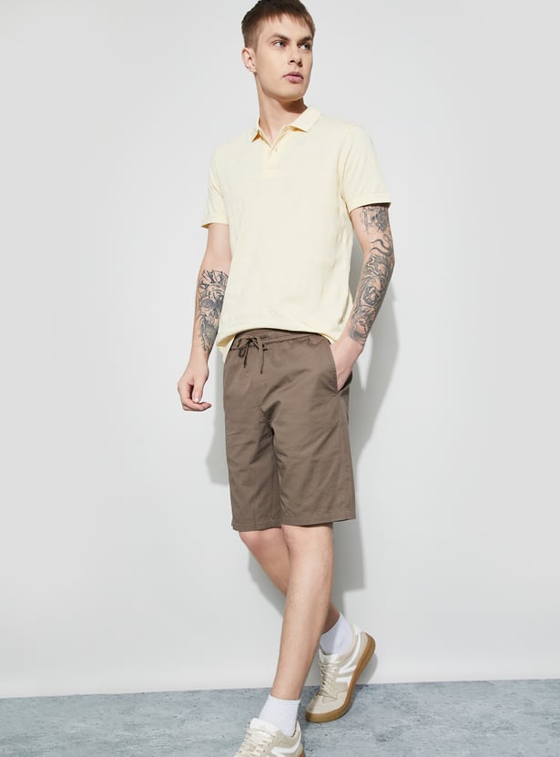 FAME FOREVER Solid Shorts