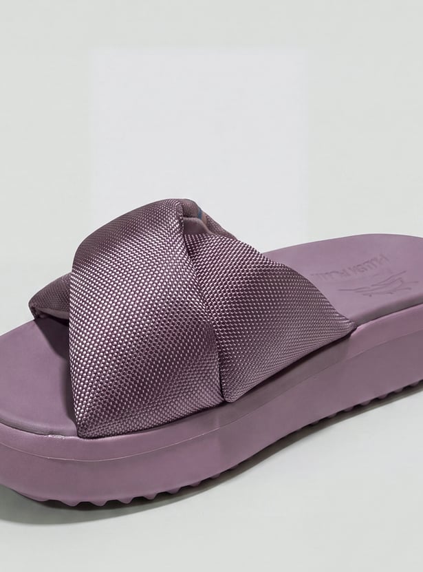 SKECHERS BOBS Solid Flip Flops