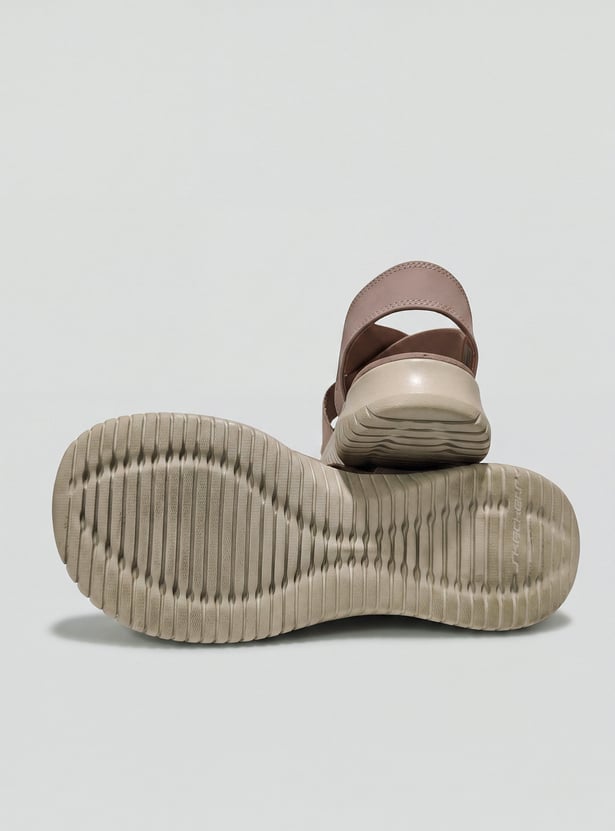 SKECHERS Solid Sandals