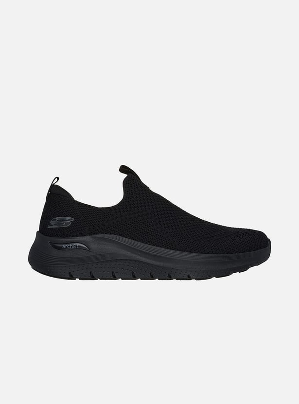 SKECHERS Knitted Slip-On Sports Shoes