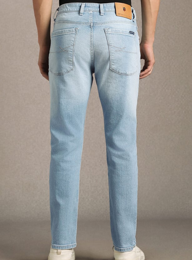 LP JEANS Washed Regular Straight Jeans
