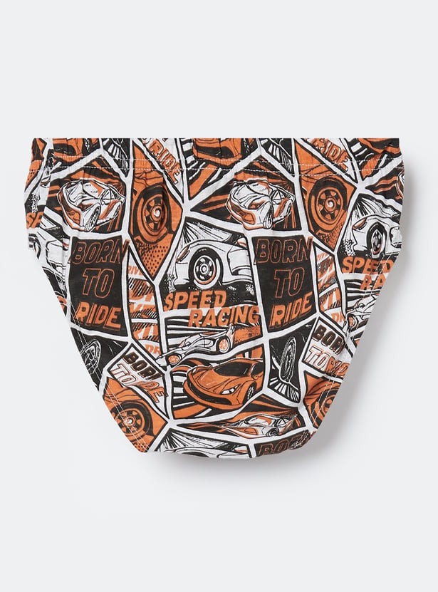 FAME FOREVER Boys Printed Briefs - Pack of 3
