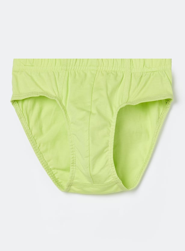 FAME FOREVER Boys Printed Briefs - Pack of 3