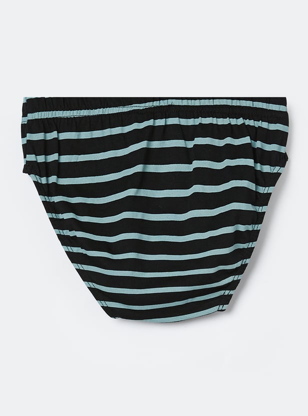 FAME FOREVER Boys Printed Briefs - Pack of 3