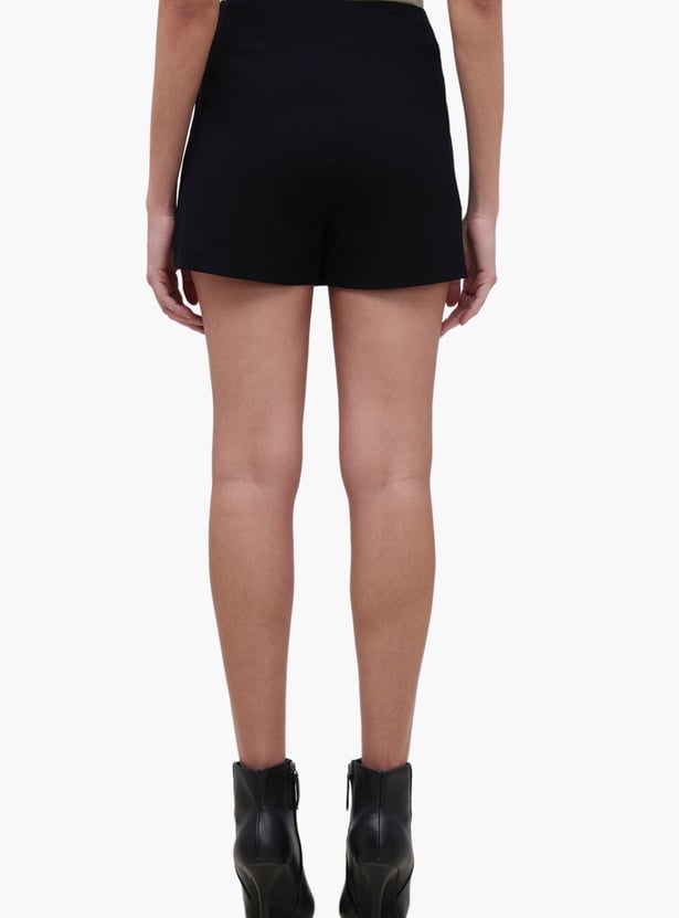 VERO MODA Solid High Rise Skort