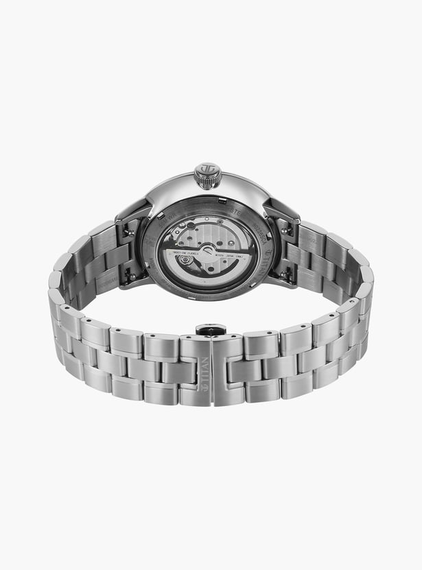 TITAN Orbital Open Heart Automatic Wrist Watch - 90226SM01