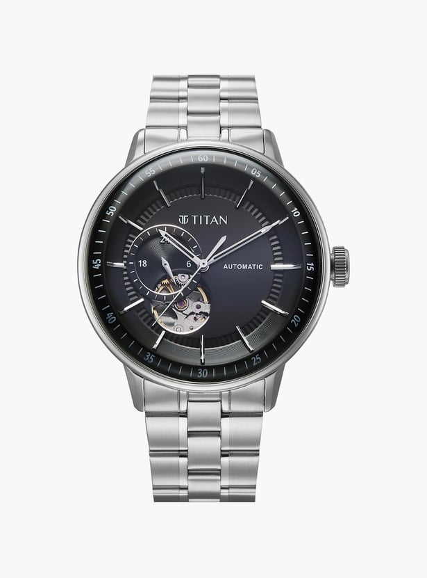 TITAN Orbital Open Heart Automatic Wrist Watch - 90226SM01