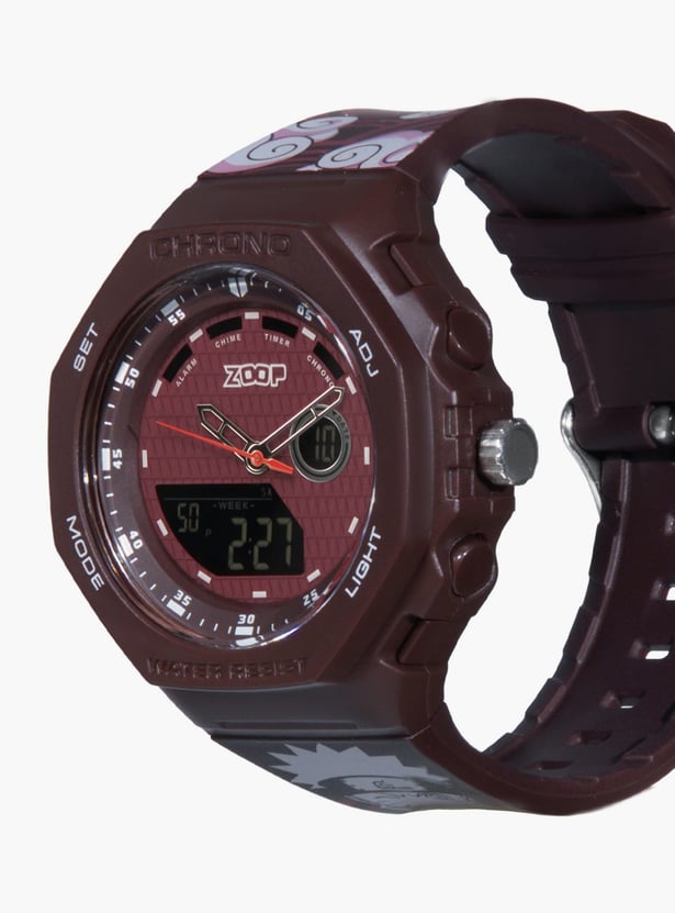 ZOOP Naruto Kids Multifunctional Wrist Watch - 16053PP03