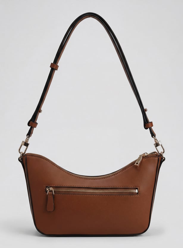 GUESS Solid Shoulder Bag