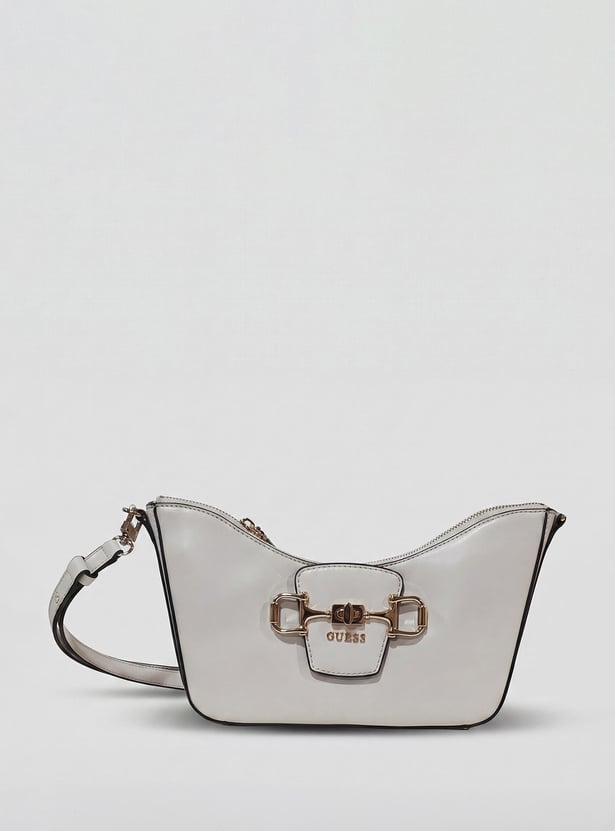 GUESS Solid Shoulder Bag