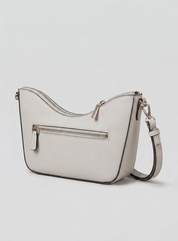 GUESS Solid Shoulder Bag