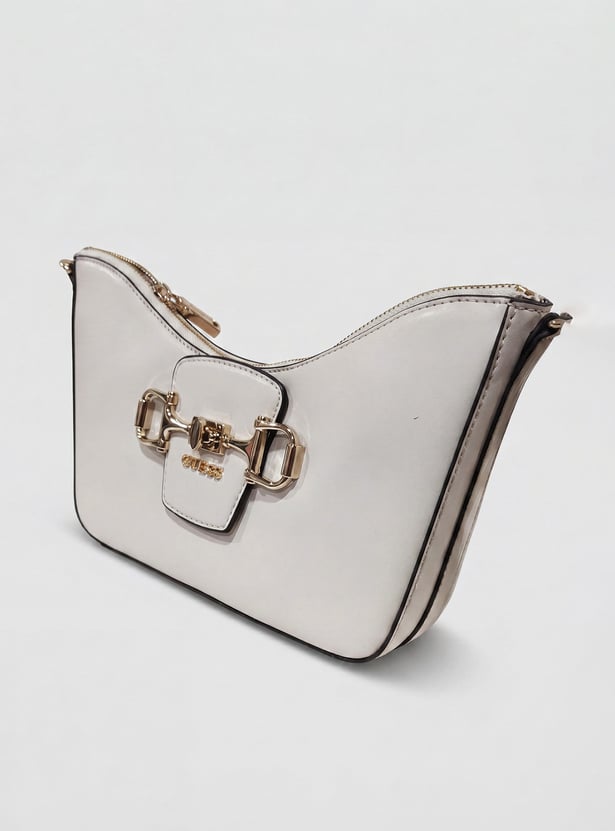 GUESS Solid Shoulder Bag