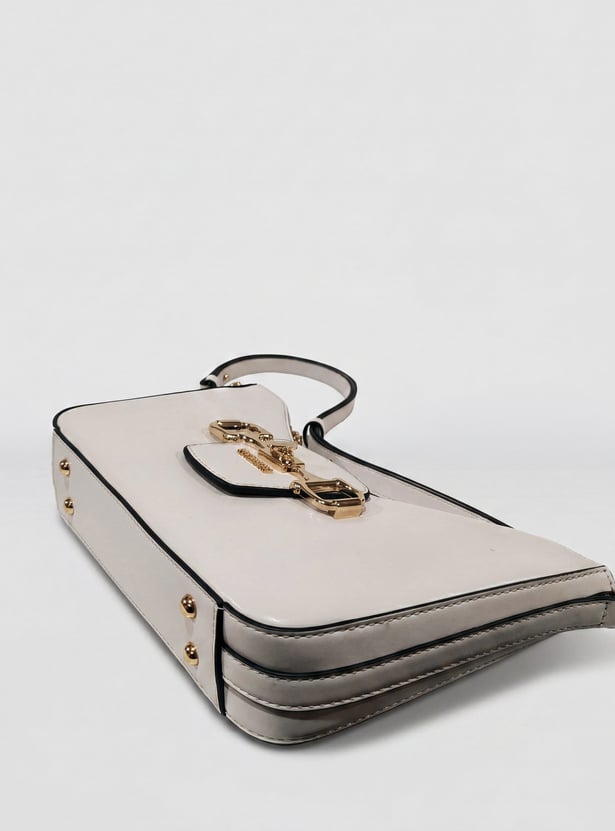 GUESS Solid Shoulder Bag