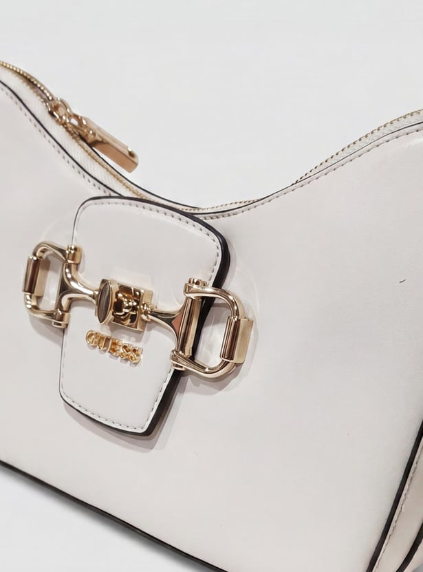 GUESS Solid Shoulder Bag