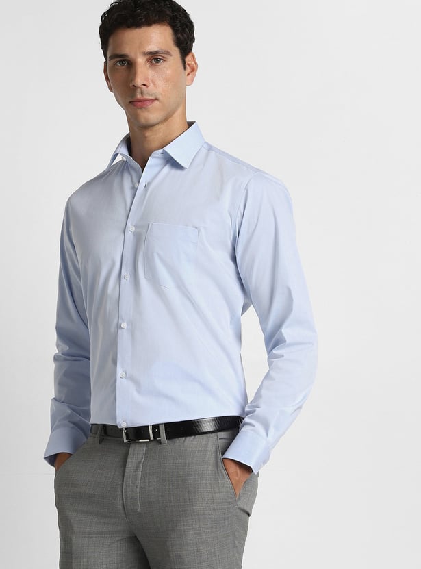 VAN HEUSEN Solid Slim Formal Shirt