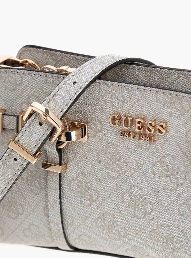 GUESS Monogram Crossbody Bag