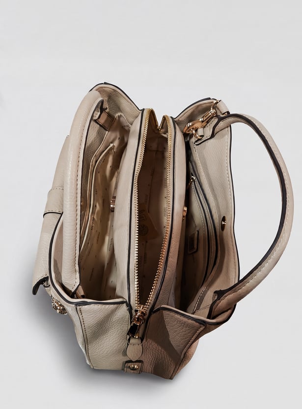 GUESS Textured Handheld Bag