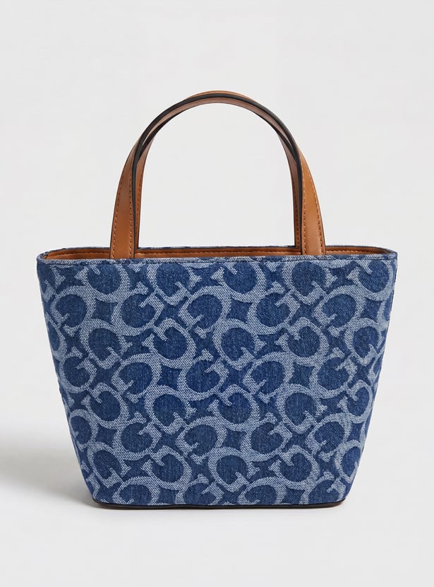 GUESS Embossed Handheld Bag