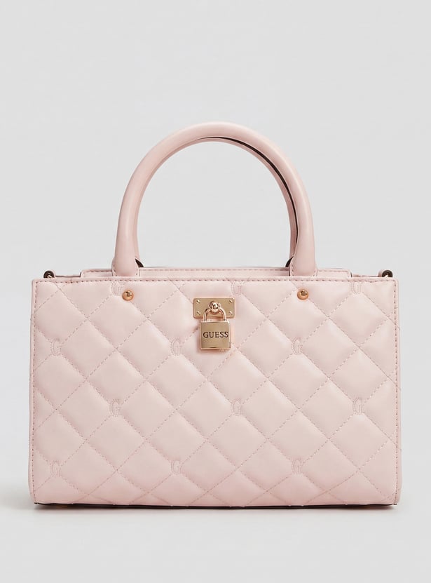 GUESS Quilted Handheld Bag