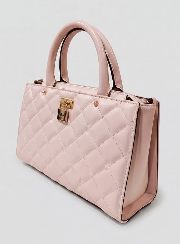 GUESS Quilted Handheld Bag