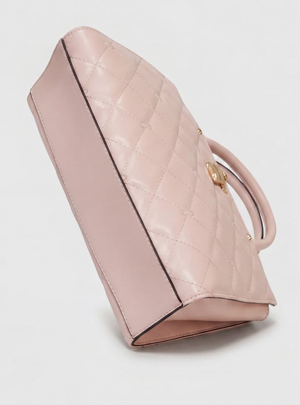 GUESS Quilted Handheld Bag