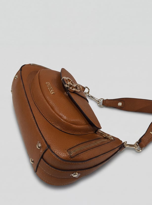 GUESS Textured Shoulder Bag