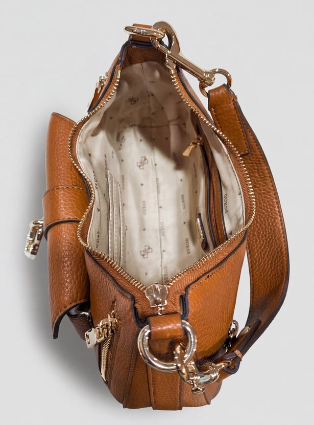 GUESS Textured Shoulder Bag