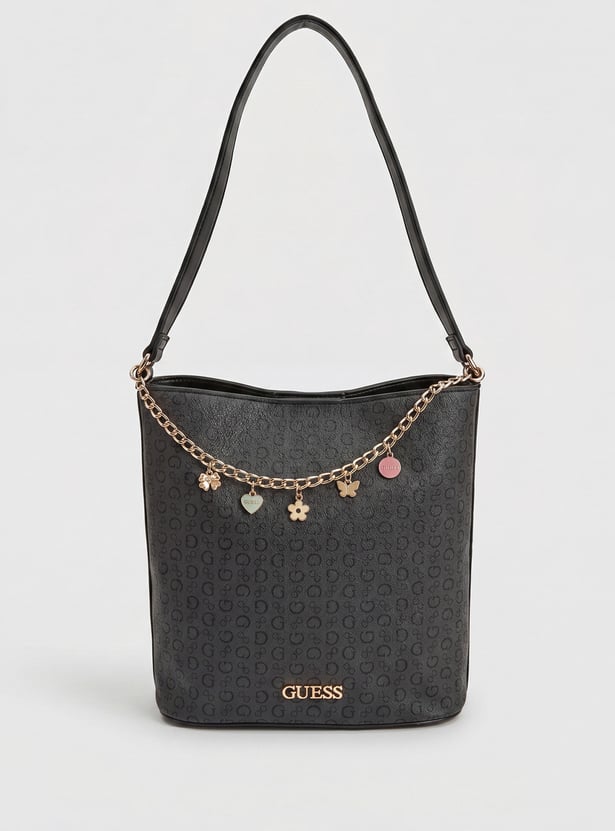 GUESS Textured Shoulder Bag