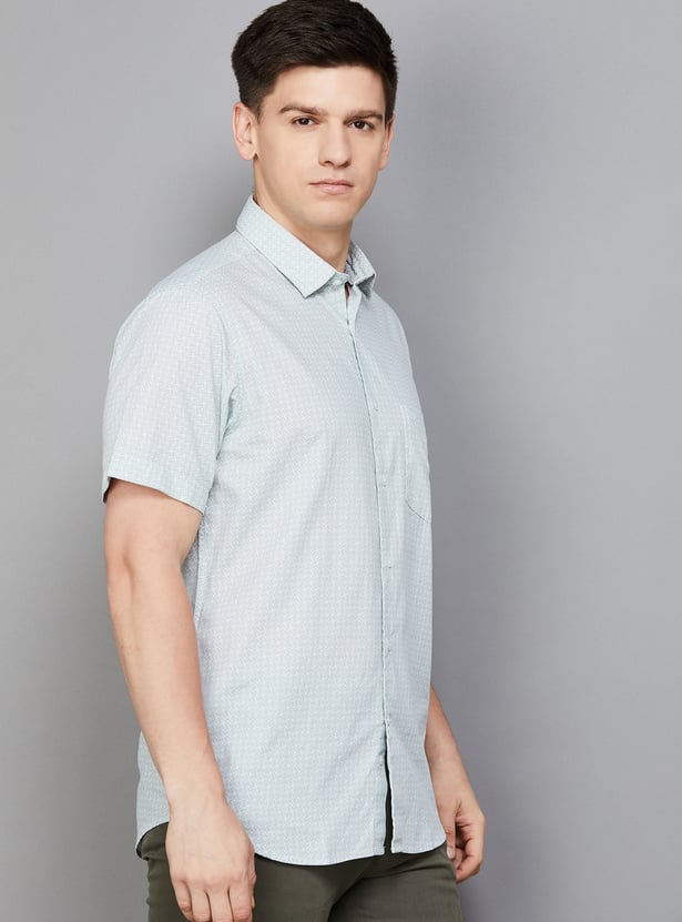 COLORPLUS Printed Regular Fit Shirt