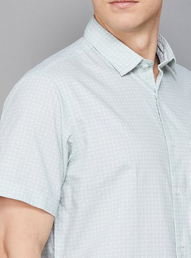 COLORPLUS Printed Regular Fit Shirt