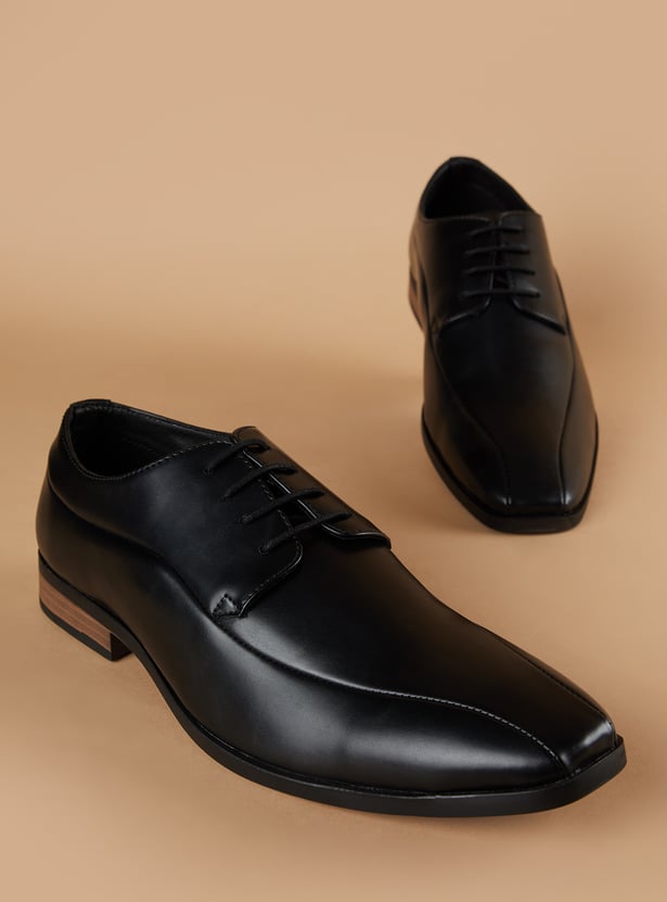 CODE Square Toe Derby Shoes