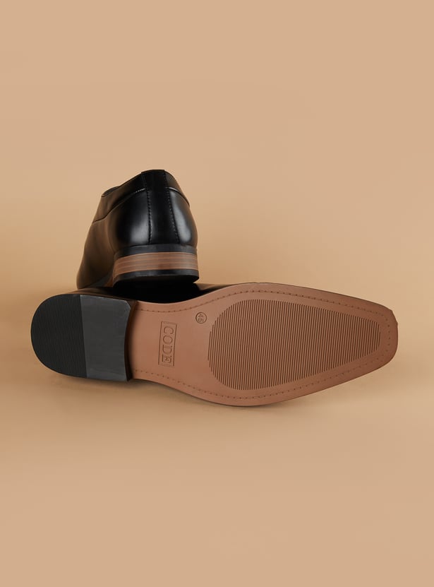 CODE Square Toe Derby Shoes