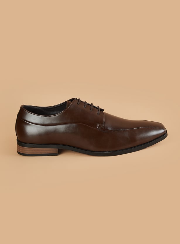 CODE Square Toe Derby Shoes