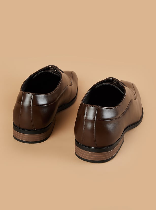 CODE Square Toe Derby Shoes