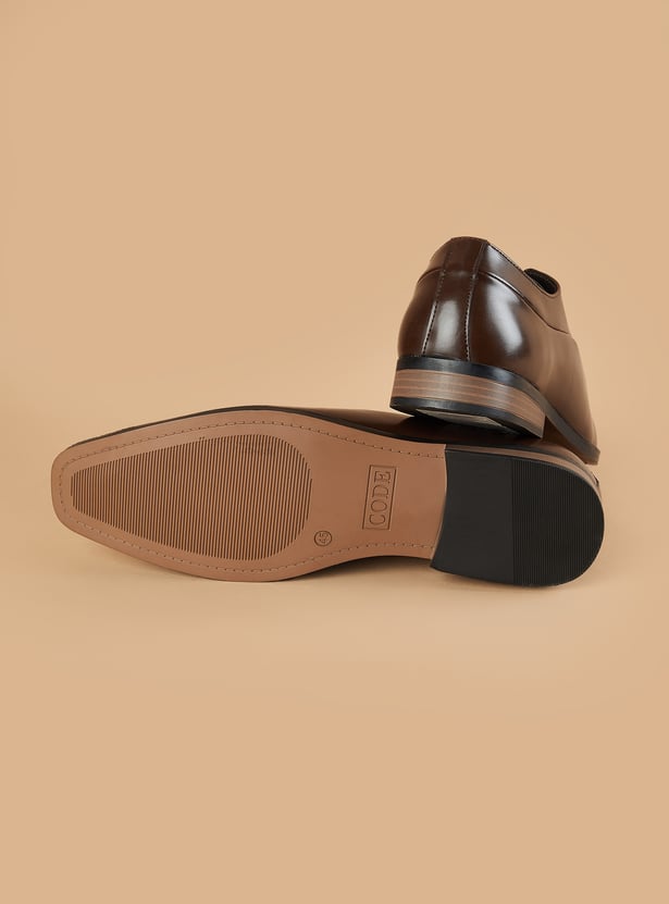 CODE Square Toe Derby Shoes