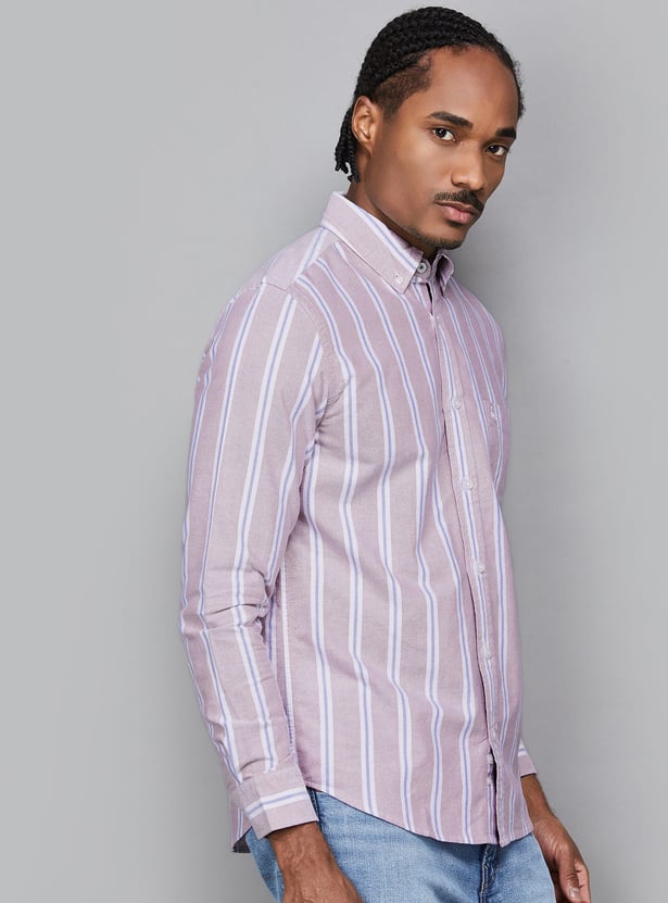 UNITED COLORS OF BENETTON Striped Regular Fit Shirt
