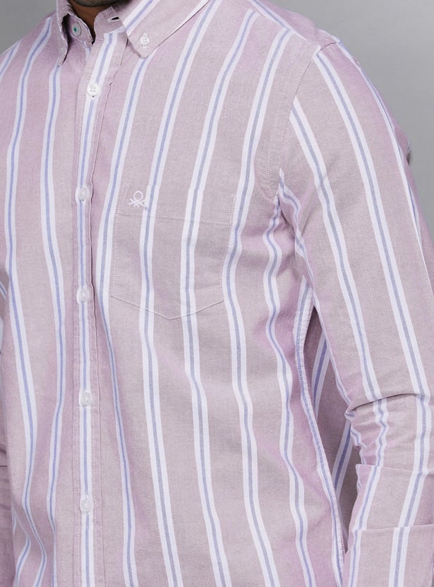 UNITED COLORS OF BENETTON Striped Regular Fit Shirt