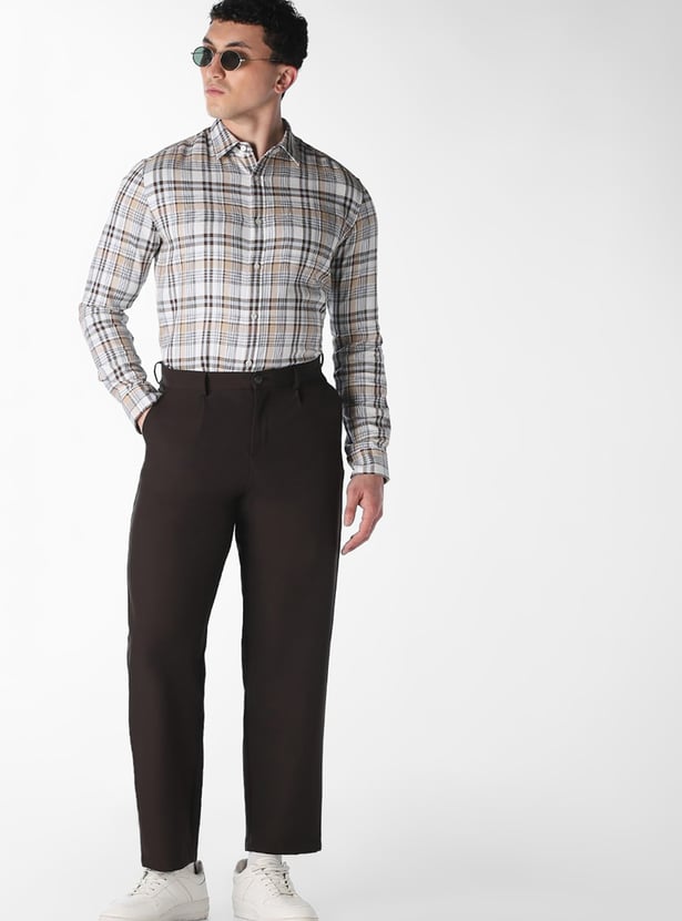 JACK & JONES Checked Regular Fit Shirt