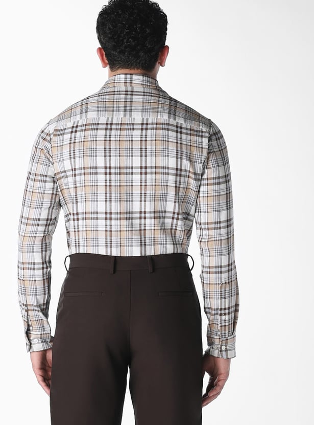 JACK & JONES Checked Regular Fit Shirt