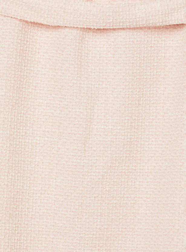 FAME FOREVER Girls Embellished Belted Dress