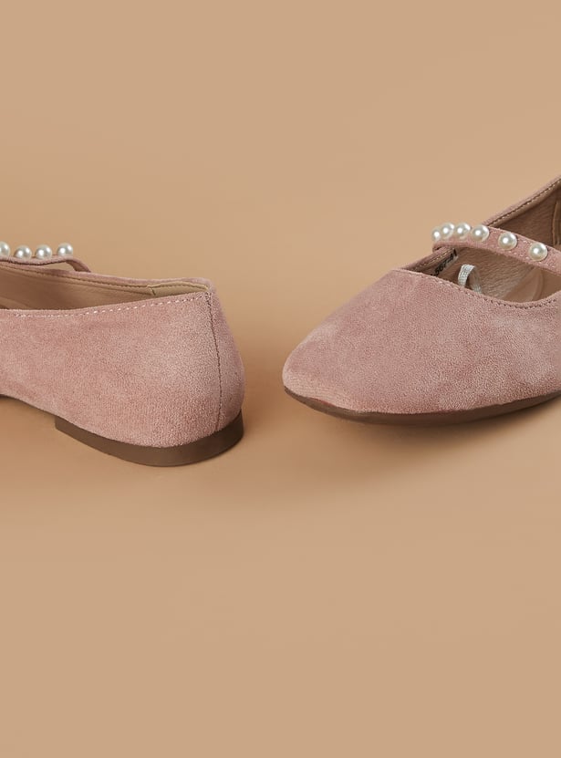 GINGER Embellished Ballerinas