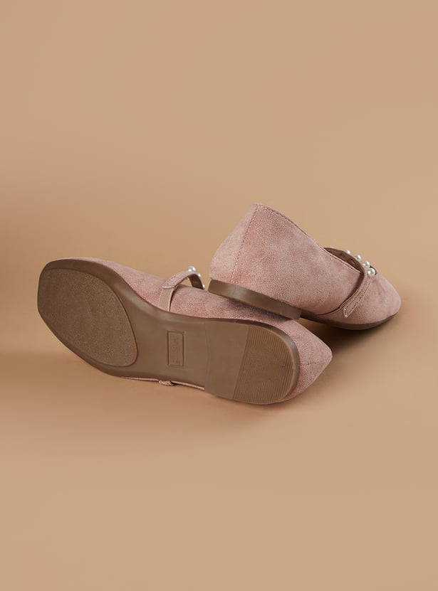 GINGER Embellished Ballerinas