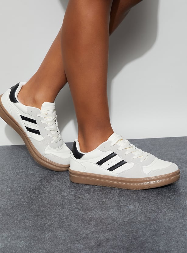 GINGER Striped Sneakers