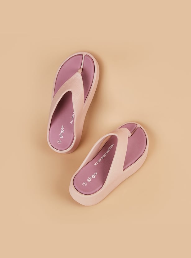 GINGER Solid Flip Flops