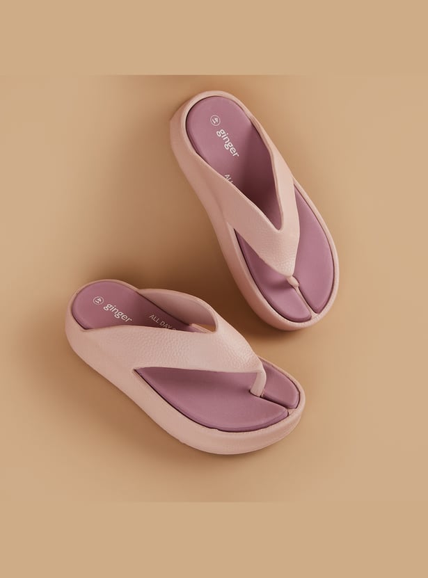GINGER Solid Flip Flops